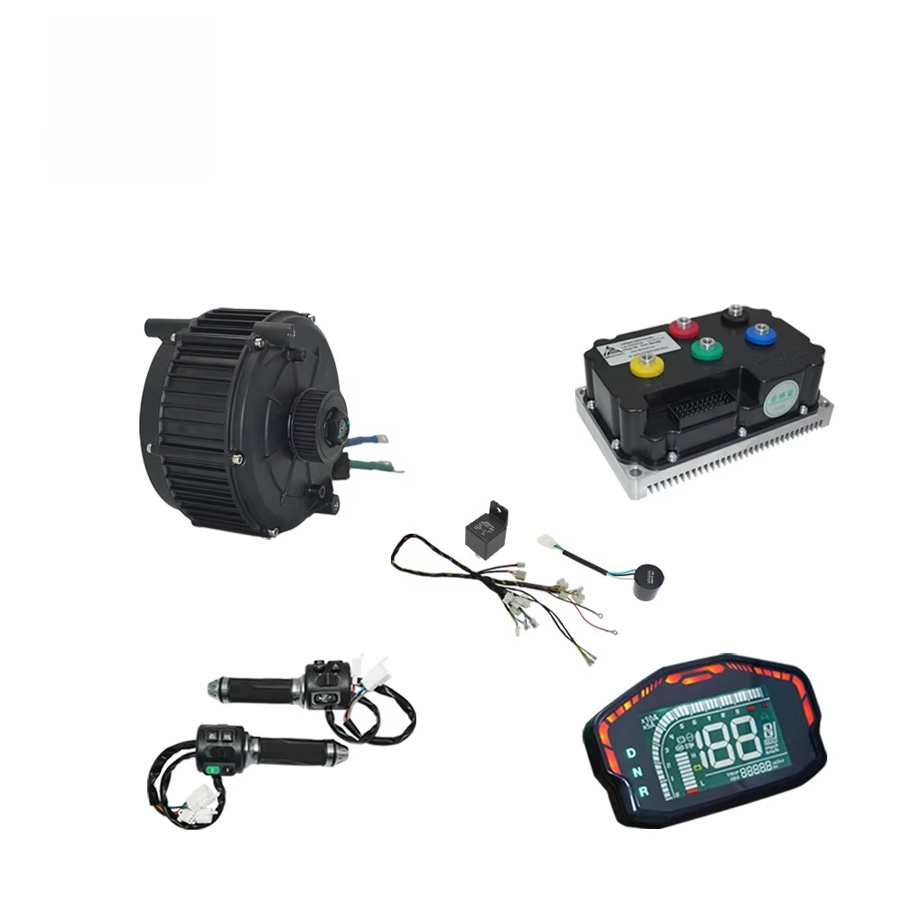 Mid Drive Motor Kit 72V 5000W - 핫 세일: QS165 V2 35H 5000W